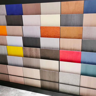 Eco Friendly Dyed Wood Veneer Melamine Glue 0.70mm Coloured Wear Resistant