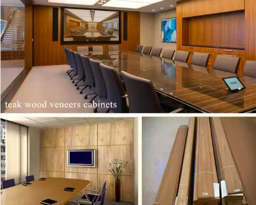 Durable Wear Resistance Practical Natural Wood Veneer Practical
